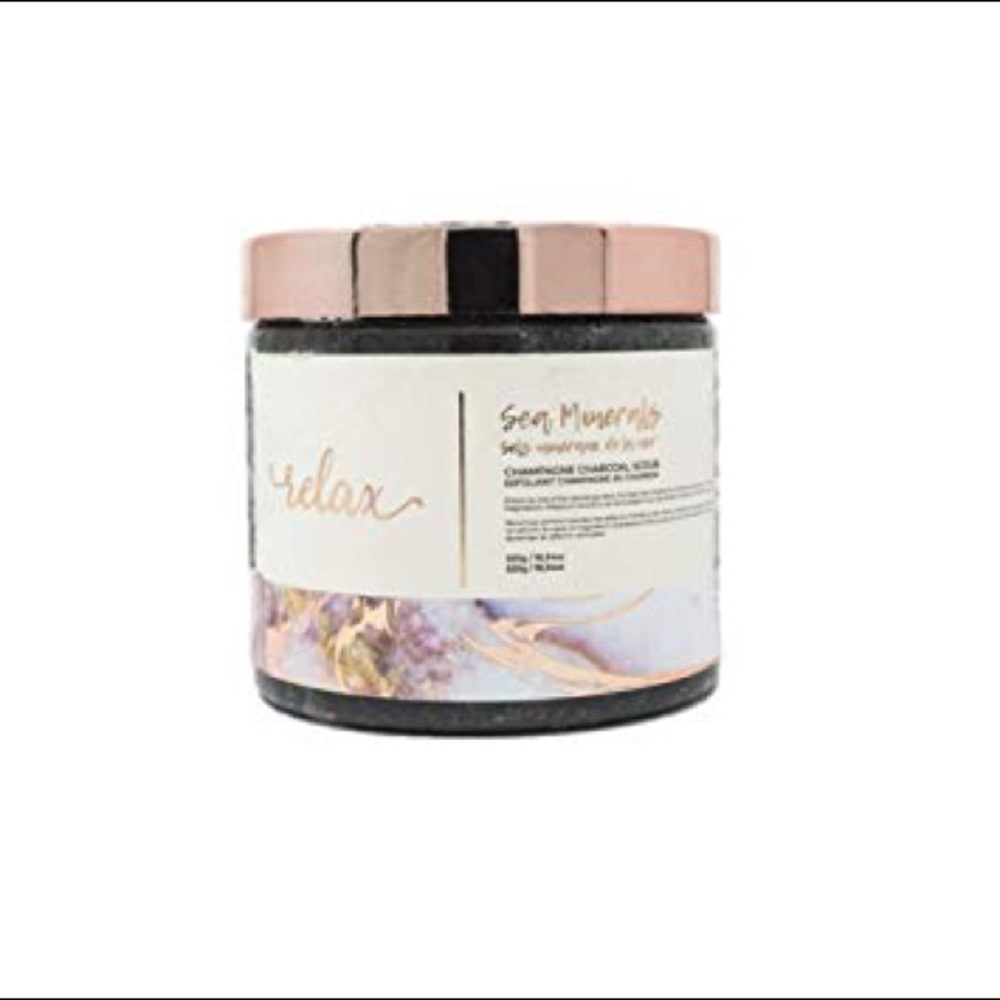 Brand New Champagne Charcoal Scrub